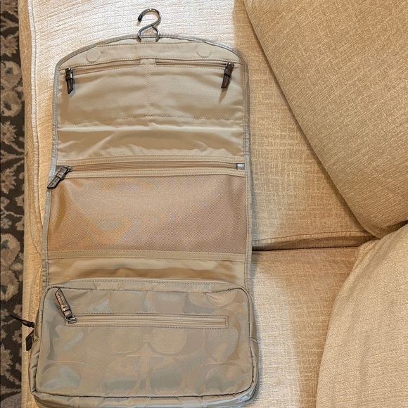 Coach Brown Signature Toiletry Organizer - Picture 3 of 9